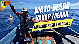 MANCING MALAMDAN SIANG HARIDOBLE PENGHASILAN IKAN MATA BESAR DAN KAKAP BESAR