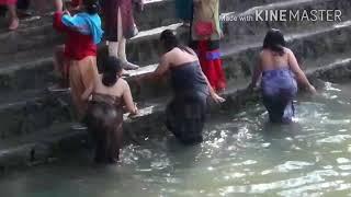 sali nadi holy bath  nepali dharm saskirti  nepali cultural bath