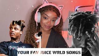 REACTING TO MORE OF YOUR JUICE WRLD FAVS WHERE HAVE I BEEN?? CHANNEL UPDATES