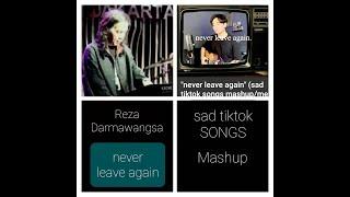 Reza Darmawangsa - Never Leave Again Sad Tiktok Songs Part 3 -  REACTION