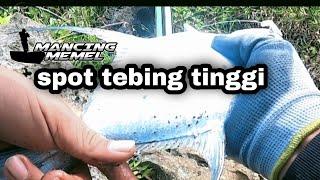 mancing di tebing tinggi