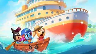 A Luxury Cruise Travel  Educational Videos  Kids Cartoons  Sheriff Labrador