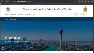 How To Apply eVisa To Travel To Sri Lanka Full Information - Tourist Visa