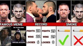 Conor McGregor VS Khabib Nurmagomedov