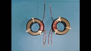 EFHW antenna transformer - 52 mix core loss measurement