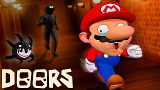 Mario Speedrun in Roblox Doors 