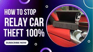 Stop relay car theft with a faraday car key box Just £39.99