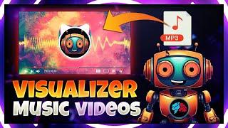 Turn Your AI Music Into Music Visualizer Audio Spectrum Videos FREE & No After Effects