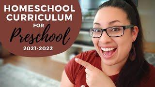 PRESCHOOL HOMESCHOOL CURRICULUM  See inside our Preschool curriculum for this school year 2021-2022