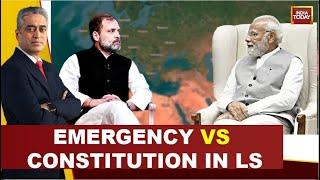 Rajdeep Sardesai LIVE On Newstoday Emergency Vs Constitution In Lok Sabha  NEET Mess Row LIVE News