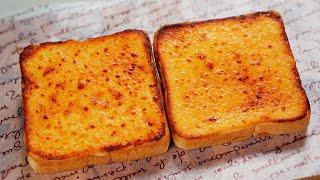 Crispy Cheese Toast Recipe  Its so delicious and so simple