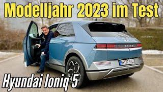 Hyundai Ioniq 5 Modelljahr 2023 im Winter-Test. Was bringt das Update? Laden  Autobahn  Review