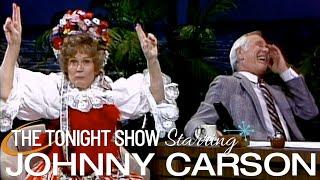 Vlasta Krsek the Queen Of The Polka Has Johnny Dying  Carson Tonight Show