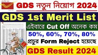 GDS Result 2024  GDS 1st Merit List 2024  GDS Cut Off 2024  GDS New Vacancy 2024  GDS 