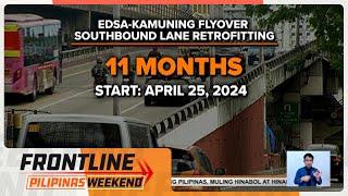 Ilang bahagi ng EDSA-Kamuning Flyover isasara bilang paghahanda sa The Big One