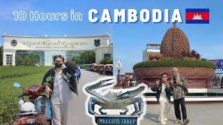 travel vlog  SANG CAMPUCHIA BẰNG XE MÁY TỪ HÀ TIÊN    núi Bokor Kampot Kep