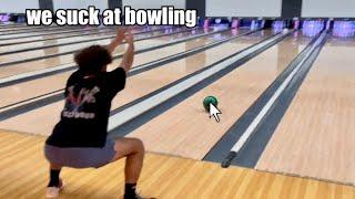 First Time Going Bowling With My Friends 