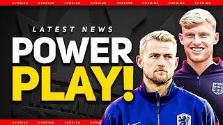 DE LIGT & INACIO Talks Begin BRANTHWAITE Deal in Doubt? Man Utd Transfer News