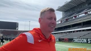 Oregon State HC Trent Bray Talks Damien Martinez Departure & MORE