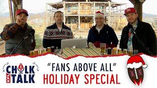 XFL Chalk Talk Fans Above All Holiday Special