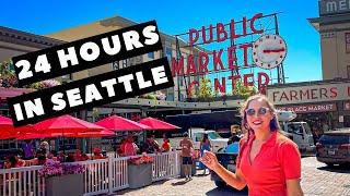 24  Hours in Seattle WashingtonSolo Travel Vlog 20232024 What to see do eat and where to stay