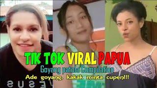 tik tok papua viral 2021 II Ade Nona Pompa Patola II Jago Dance II compilation