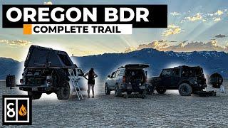 WE COMPLETED THE NEW OREGON BDR   The 750 Mile Oregon Backcountry Discovery Route ORBDR