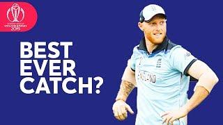 Ben Stokes Takes A SUPER-HUMAN Catch  ICC Cricket World Cup 2019