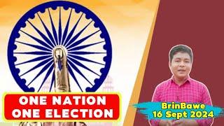 India One Nation One Election  Media Report  East West College  BrinBawe