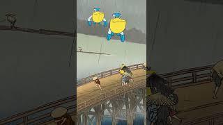 Psyduck and their friends have waddled their way into a famous piece of art...