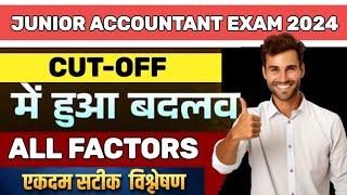 Junior Accountant Cut Off 2023-24  Jra Cut Off 2024 & Result  junior accountant latest news