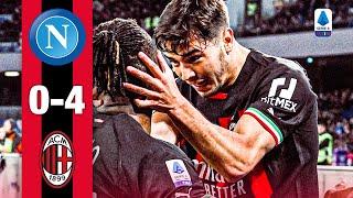 The Leão Díaz Show FOUR-NIL  Napoli 0-4 AC Milan  Highlights Serie A