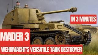 Marder 3 The Wehrmachts Versatile Tank Destroyer 3 minutes