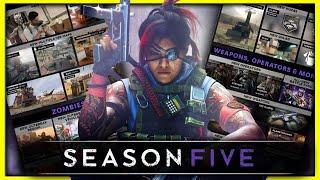 New Warzone Perks Guns Maps & Much more Season 5 Revealed