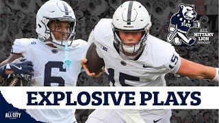 Drew Allar Trey Wallace and new look Penn State offense shine in 34-12 win over West Virginia