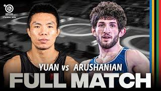 Match of the Day Erik ARUSHANIAN UKR vs. Shaohua YUAN CHN  2024 World OG Qualifier  FS 65Kg