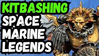 Kitbashing Space Marine Legends with lore  Varzival Czervantes