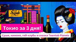 Токио за 3 дня 2022 Ноябрь Все главное что можно посмотреть и попробовать  Tokyo 3 days itinerary