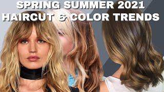 2021 HAIRCUT AND COLOR TRENDS FOR SPRNG SUMMER