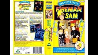 The Very Best of Fireman Sam 1992 UK VHS