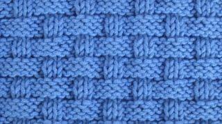 How to Knit the Basket Weave Stitch for Sweater  Blanket - Knitting Tutorial