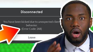 NEW METHODS How to Fix Roblox Kicked due to unexpected client behavior 268 error