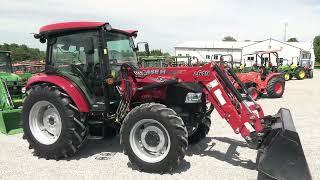 2019 Case IH Farmall 55A Tractor w Deluxe Cab & Loader Sharp For Sale by Mast Tractor Sales