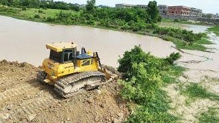 Discover how Our Techniques for Bulldozer pushing Dirt can Lead to a good processing lake filling up