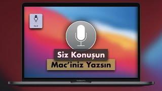 MACBOOK DİKTE NEDİR VE NASIL KULLANILIR?