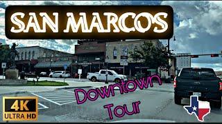 4K Downtown San Marcos - The Square Close To Texas State Univ