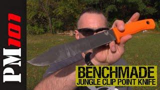 Benchmade Jungle Clip Point Knife Jessica-Listed -Preparedmind101