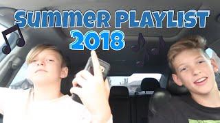 OUR SUMMER MUSIC PLAYLIST 2018
