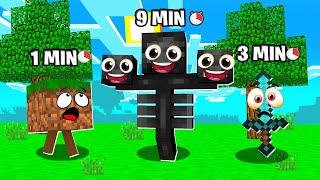 Random Morph Every Minute  ماين كرافت ولكن كل دقيقة اتحول لشيء عشوائي؟