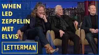 When Led Zeppelin Met Elvis Presley  Letterman